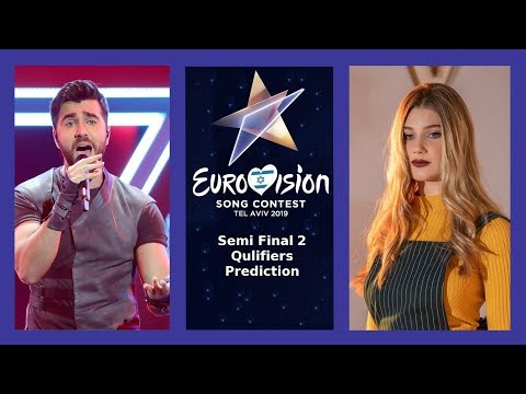 Eurovision 2019 - Semi Final 2: Qualifiers predictions