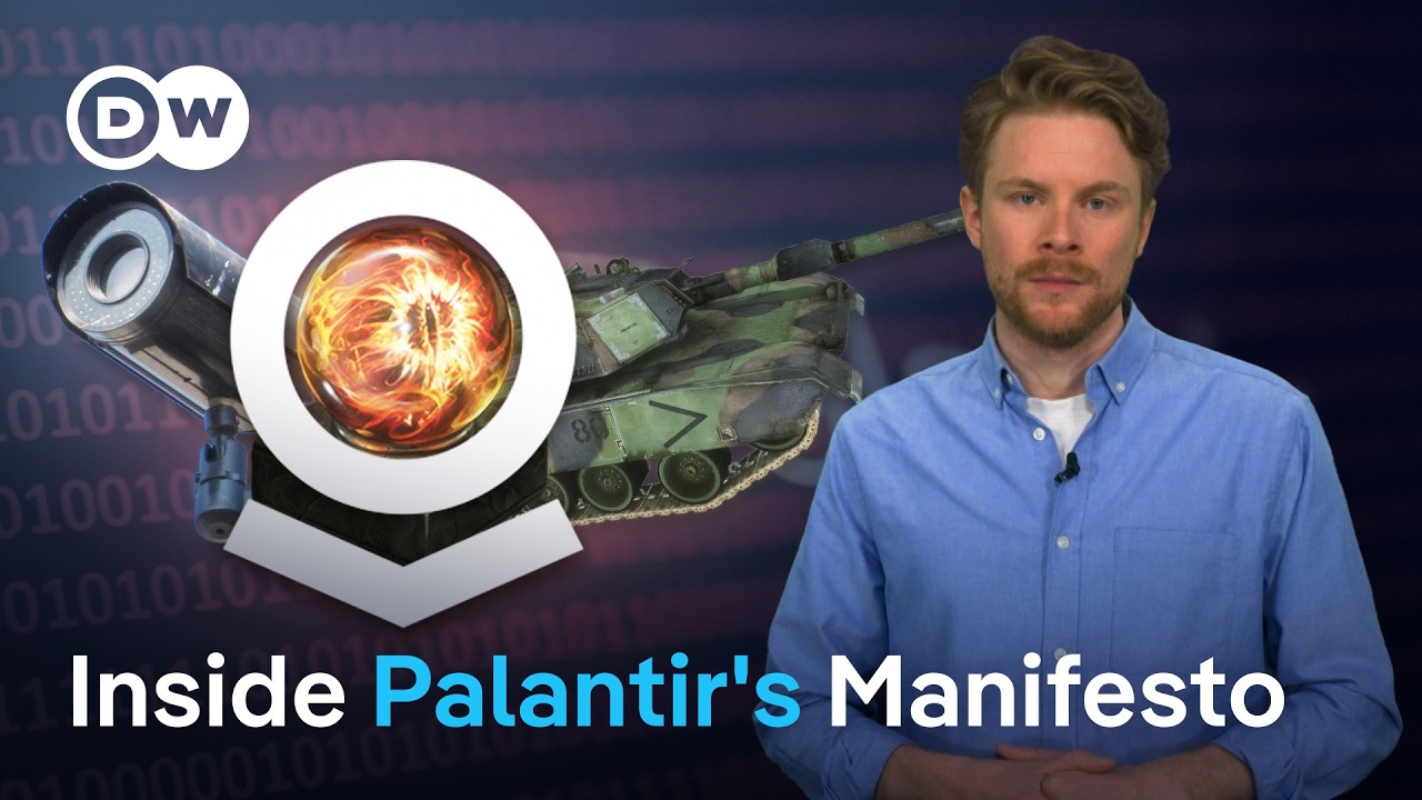 The Palantir Manifesto's Controversial Ideas on AI, Surveillance & Autonomous Weapons | DW News