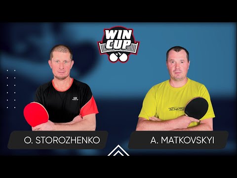 01:45 Oleksandr Storozhenko -  Andrii Matkovskyi West 6 WIN CUP 14.07.2024 | TableTennis WINCUP