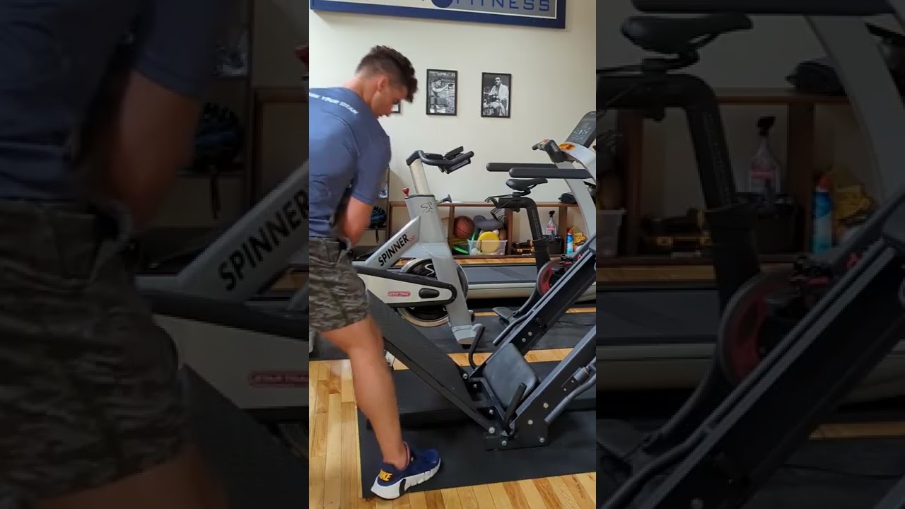 Watch Now Leg Press Hack Squat Machine | Titan Fitness Leg Press Hack Squat Machine | Titan Fitness