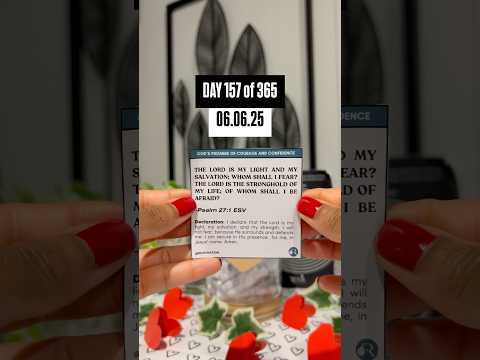 DAY 157 of 365: GOD’S PROMISE OF COURAGE AND CONFIDENCE. Amen #RevivNation