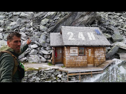 Luxury bivouac in the mountains - Shelter in the sea of ​​rocks - Overnight stay in the mountains