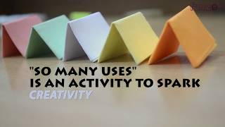 So Many Uses - activity to spark creativity and design thinking in children