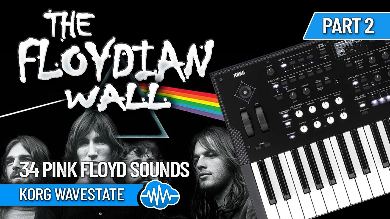 FPL094 - Floydian Wall - Korg Wavestate / mkII / Se / Native ( 34 presets ) - Video Preview 2