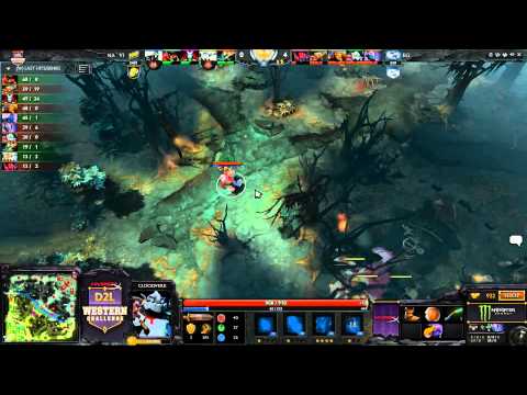 HyperX D2L Western Challenge - Na'Vi vs EG grand finals game 3