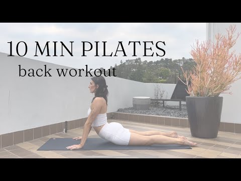 10 MIN POWER PILATES | Back Workout for Better Posture |