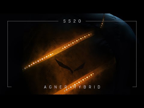 agner hybrid down jacket