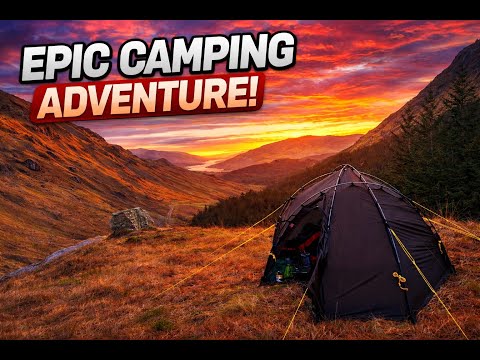 I Found The Perfect Wild Camping Location in Scotland - And it was almost on my doorstep...