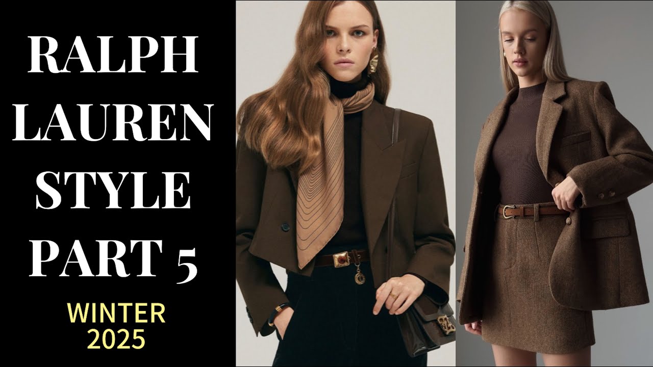 Ralph Lauren Winter Color Trends: How to Style Chic Outfits for Mature Women. PART5