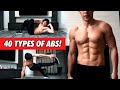 40 Variations for the Abs & Core at Home!