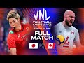 Nishida SERVES Japan To A Win Japan Vs Canada Full Match Men S VNL 2023