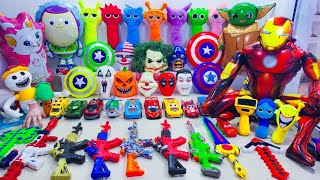 Download lagu Marvel's Spider-Man series Unboxing, Spider-Man action dolls, glowing Spider-Man electric toy gun mp3