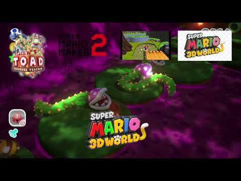 Super Mario 3D World Piranha Creeper Creek Mashup