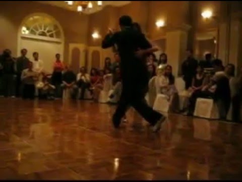  Pablo Rodriguez  is  dancing  to  the  milonga  "  Campo Afuera  "