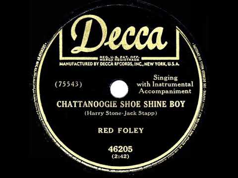 1950 HITS ARCHIVE: Chattanoogie Shoe Shine Boy - Red Foley (a #1 record)