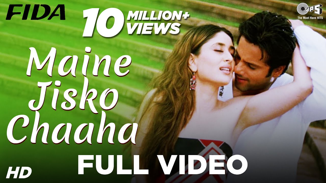Maine Jisko Chaha Mil Gaya Lyrics  | Fida | Shahid Kapoor, Kareena Kapoor | Alisha Chinai, Sonu Nigam | Anu Malik