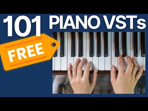101 FREE VST PIANO PLUGINS