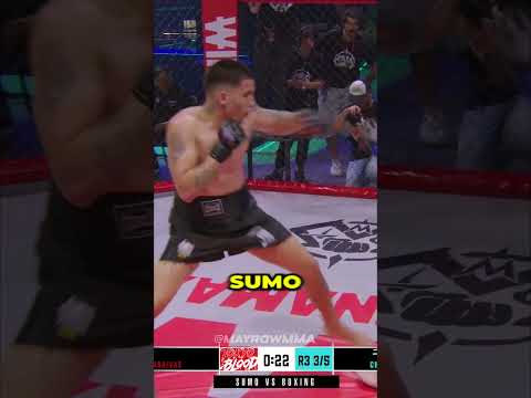 140KG SUMO RINGER zerstört BOXER im MMA
