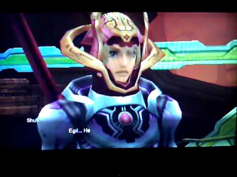 Xenolade Chronicles Cutscene entering the mechonis