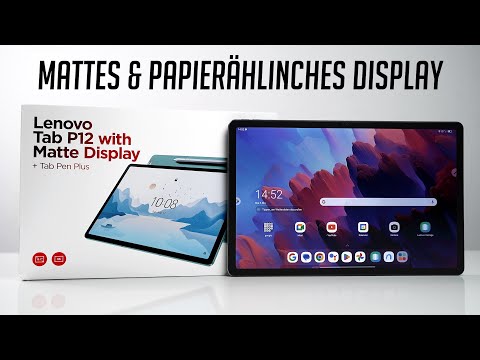 Ist dieses Display wirklich die Zukunft? - Lenovo Tab P12 Matte Display (Deutsch) | SwagTab