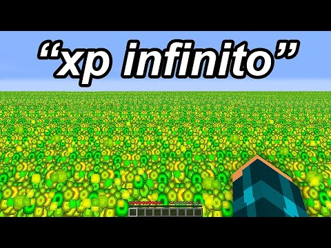 EU CONSEGUI 1000 NÍVEIS DE XP NO MINECRAFT