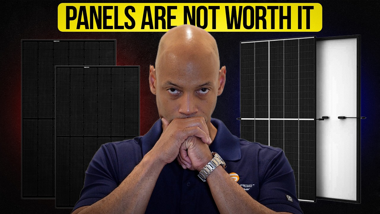 Solar Panels Are NOT Worth It