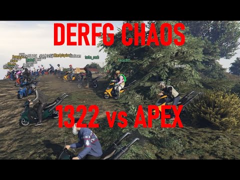 derfG Chaos - 1322 vs APEX Gfred Crew Battle Highlights