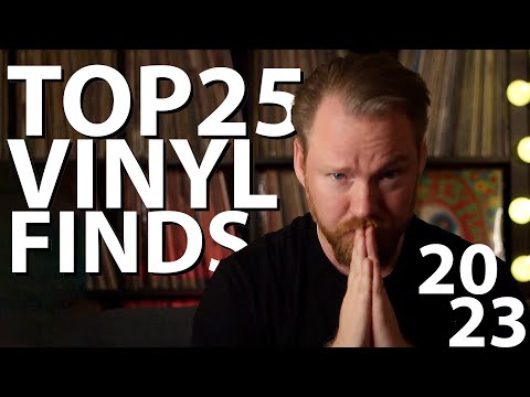 Top 25 Vinyl Finds of 2023! // Incredible Grails for the Record Collection!