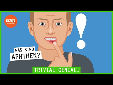 Aphthen: Schmerzen im Mund | #trivialgenial | DAK-Gesundheit