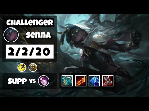 Senna vs Morgana BR Challenger SUPPORT (2/2/20) - v11.6