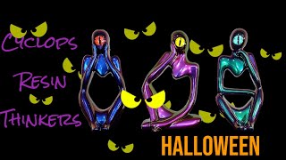 #1815 OMG! Halloween Resin Cyclops Holographic Thi