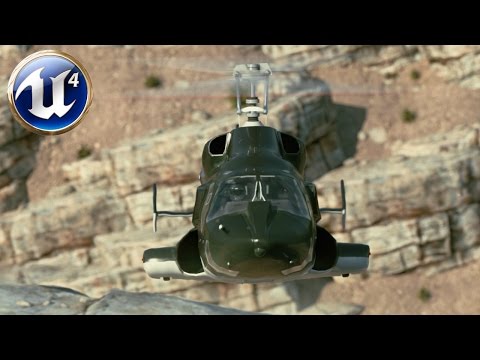 Unreal Engine 4 Airwolf