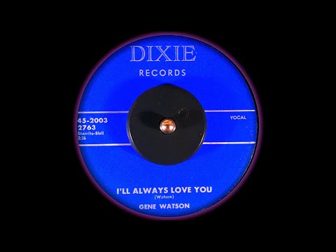Gene Watson - I'll Always Love You (1958) HD