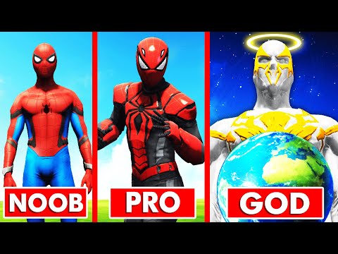 Upgrading SPIDERMAN Into GOD In GTA 5