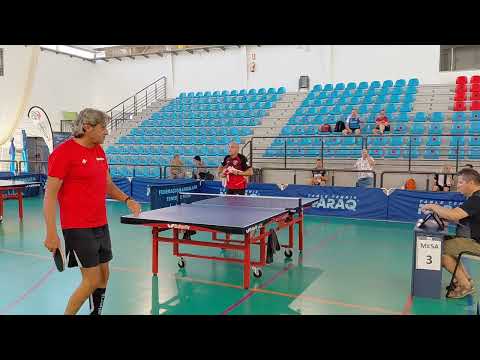 XXXII TORNEO SAN ROQUE VETERANOS MATEO CIVANTOS VS JOSE MADRID GRANADA HUETOR VEGA TENIS MESA 2025