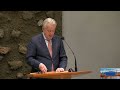 Dekker (FVD): Nederlander bestaat niet, behalve bij excuses van slavernij, het leidt tot verharding!