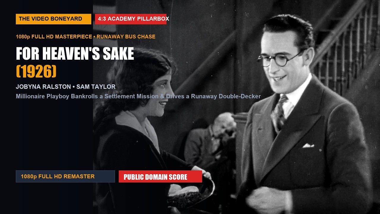 For Heaven's Sake Poster