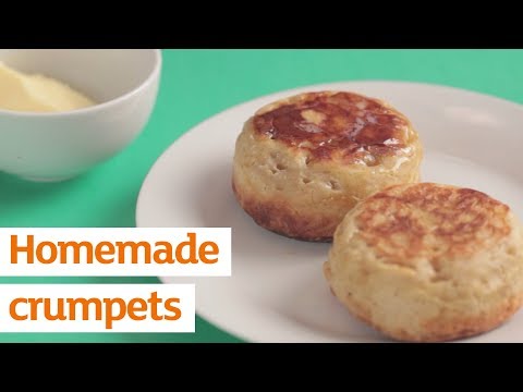 Homemade crumpets | Recipe | Sainsbury's