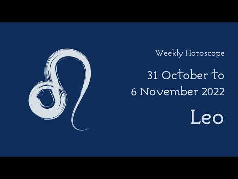 Weekly Horoscope - 31 October - 6 November 2022 - Leo