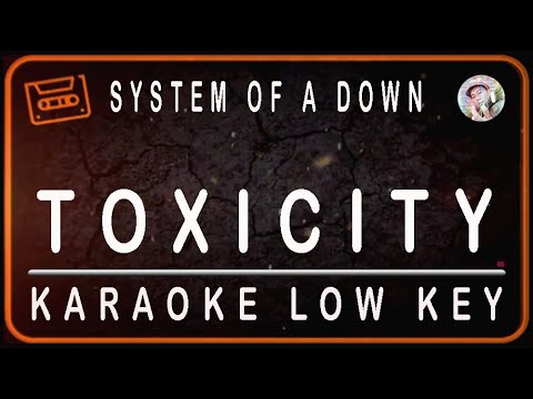 SYSTEM OF A DOWN - TOXICITY - KARAOKE LOW KEY (-2 SEMITONE)