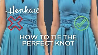 Easiest Way to Tie a Perfect Square Knot in Seconds HENKAA
