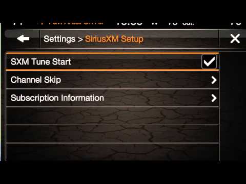 SiriusXM Tune Start Uconnect Feature