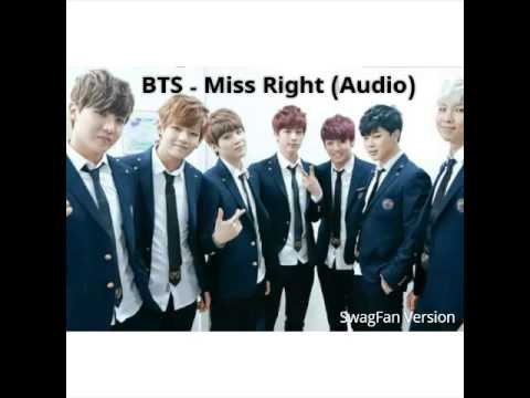 BTS - Miss Right (Audio)