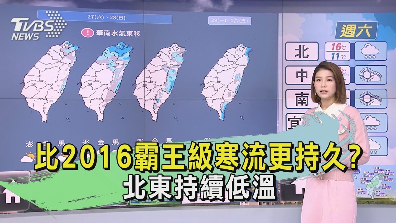比2016霸王級寒流更持久？北東持續低溫　桃園基隆清晨僅9度