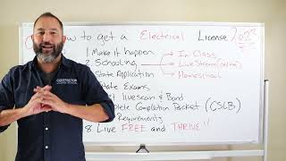 How to get a Electrical License in 2023 (C10) - CLS