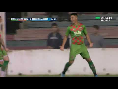 Gol de Juan Ignacio Díaz | Agropecuario 1 Belgrano 0 | Primera Nacional fecha 33
