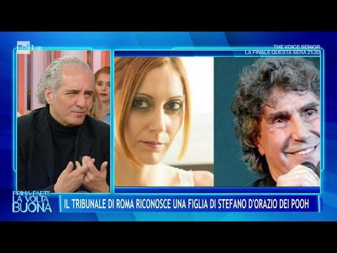 Il tribunale di Roma riconosce una figlia di Stefano D'Orazio dei Pooh - La Volta Buona 11/04/2025