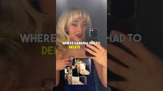 Download lagu Why Sabrina Carpenter said no to holding a fan’s phone 🤳🤔 mp3