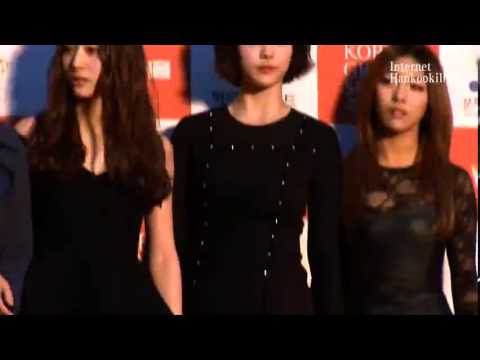 130131 Hankook Ilbo - f(x) Cut at Seoul Music Awards Red Carpet