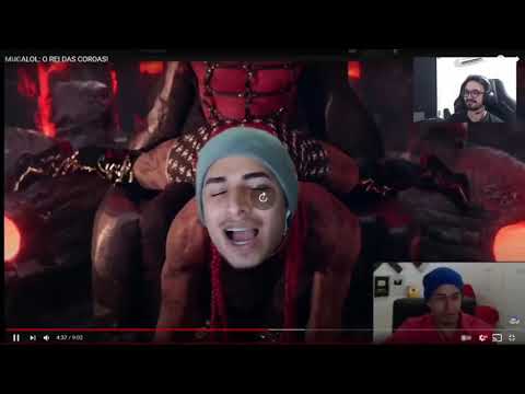 MYLON REAGINDO AO "MUCALOL: O REI DAS COROAS!"